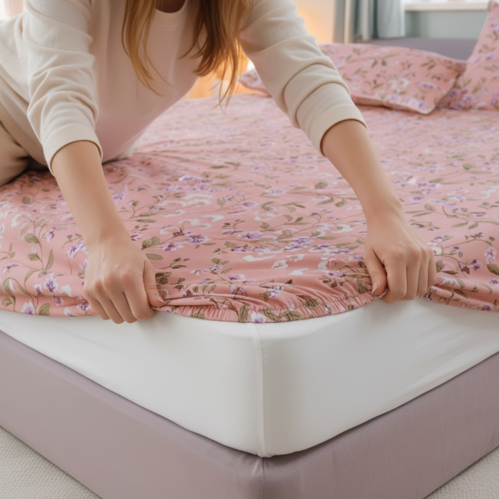 SUGARPUFF FITTED SHEET - (PREMIUM)