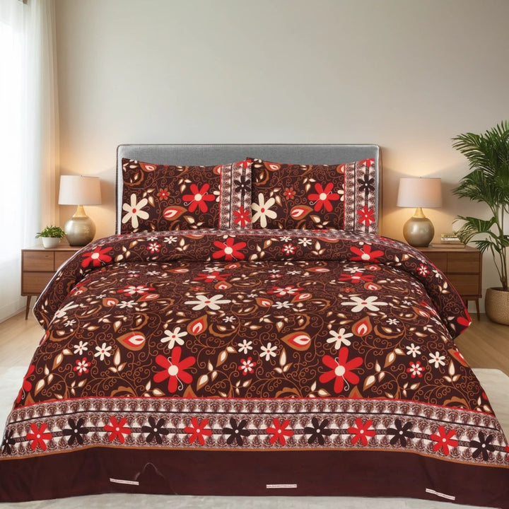 TAWNY BEDSHEET SET - 3 PCS (PREMIUM)