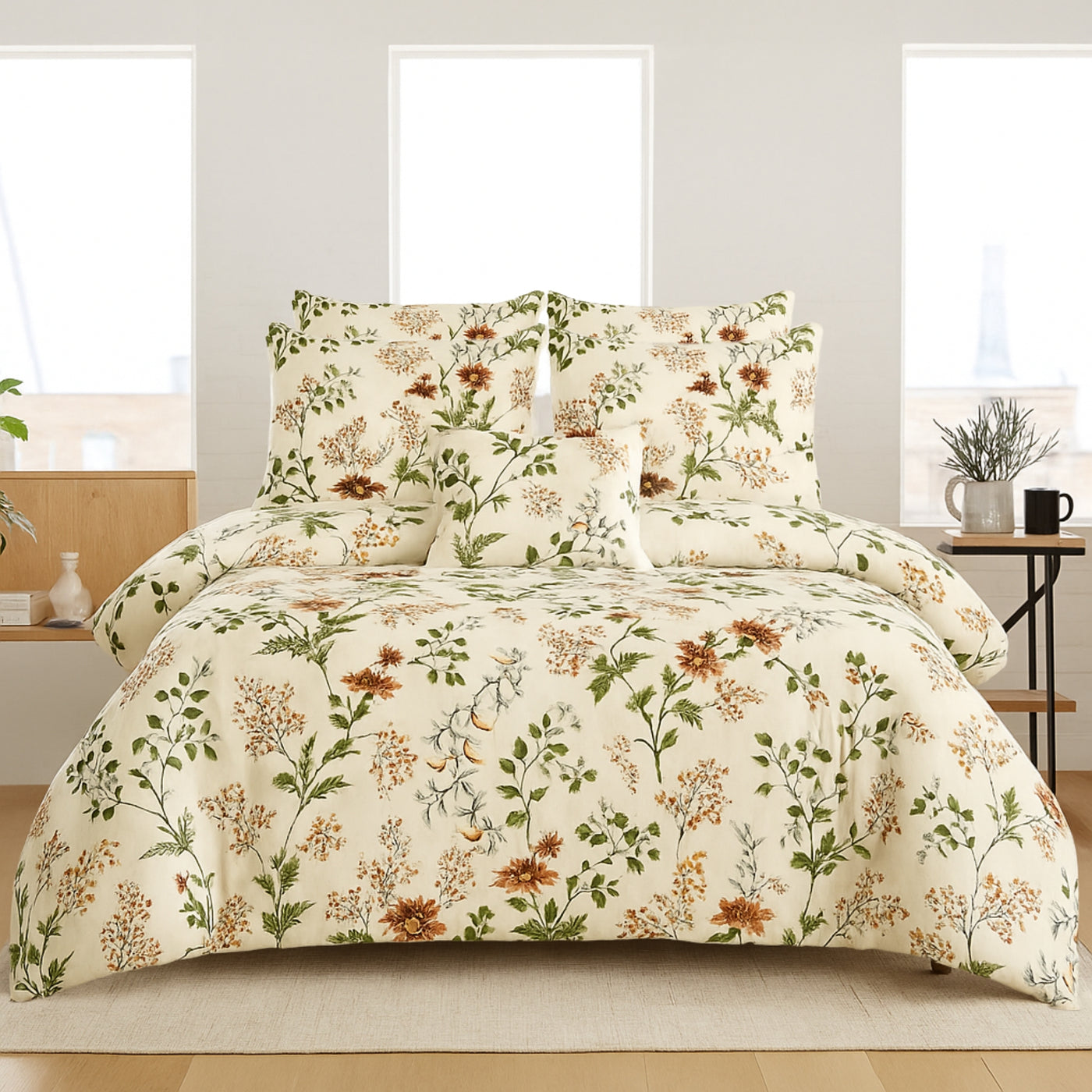 DEWDROP DUVET COVERS  SET - 8 PCS (PREMIUM)