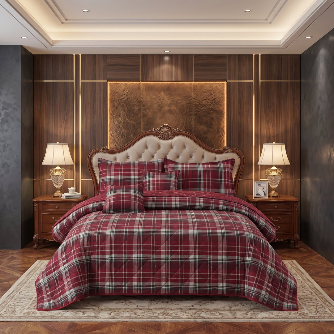 VELISSE Quilted Bedspread SET - 5 PCS