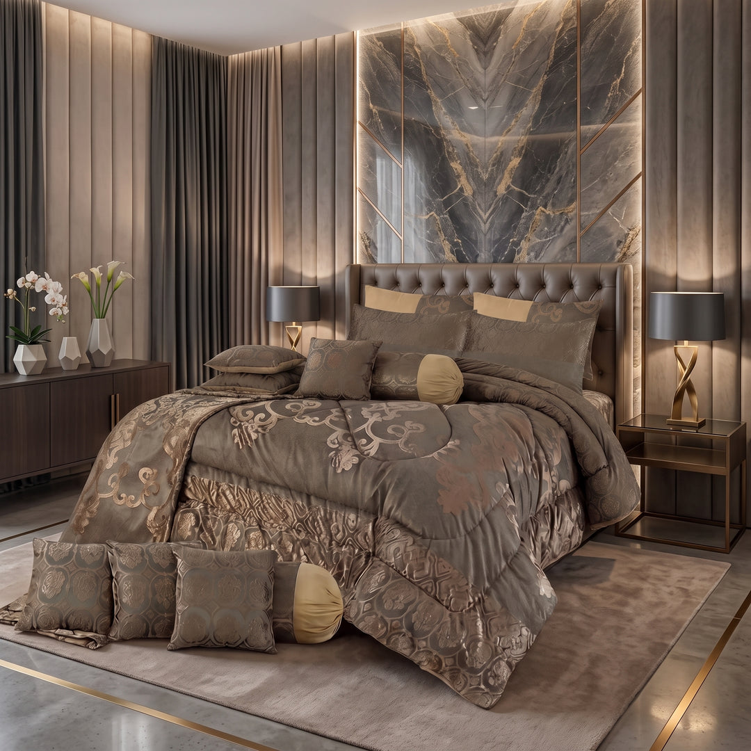 BREZZA COMFORTER SET - 14 PCS