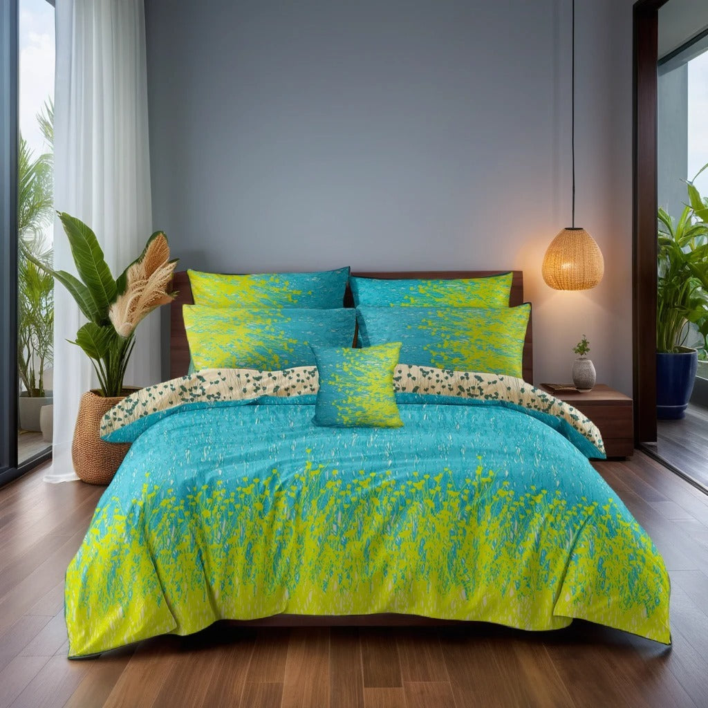 SLIME SUMMER COMFORTER SET - 7 PCS