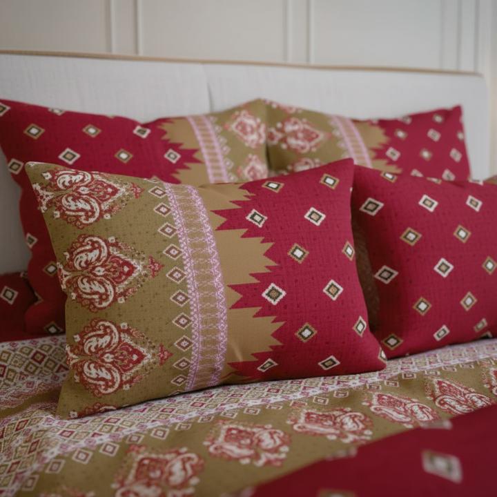 ZOEY Winter Comforter Set- 7 Pcs