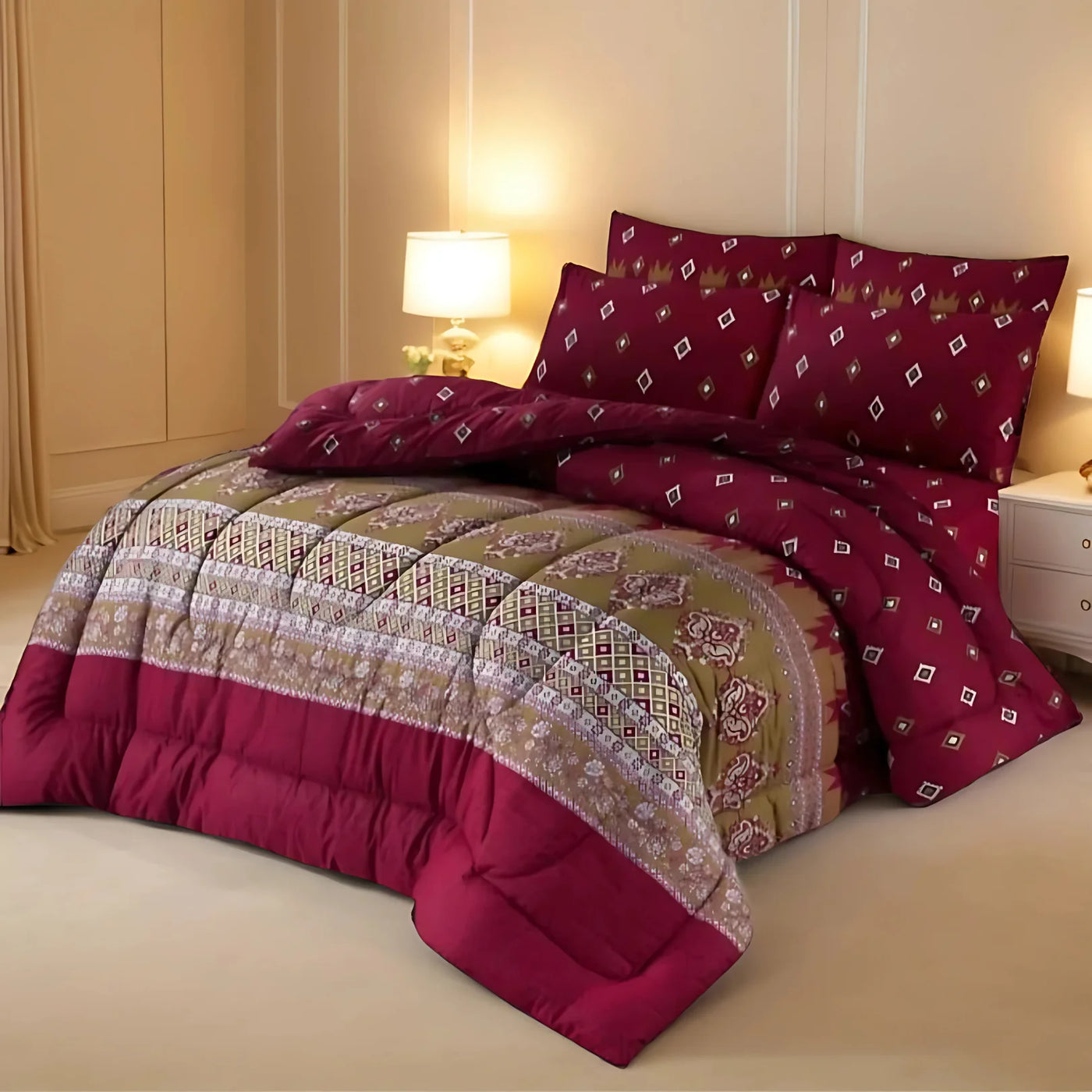 zoey bedsheet set - 3 pcs