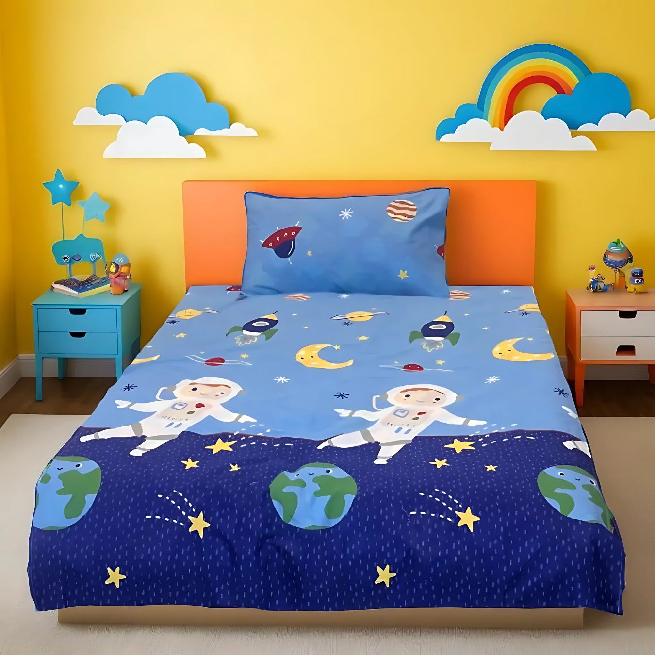 BABY ASTRONAUT - Kids BEDSHEET SET