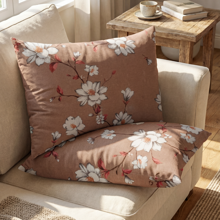 ROSE WARWICK PILLOW COVERS (PACK OF 2)