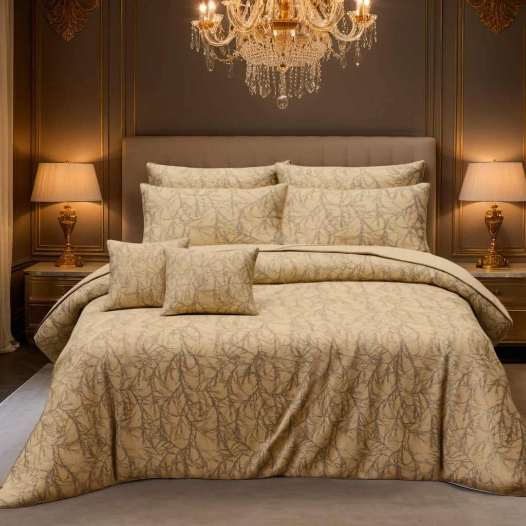 TREE/SKIN VELVET DUVET COVERS SET 8 PCS