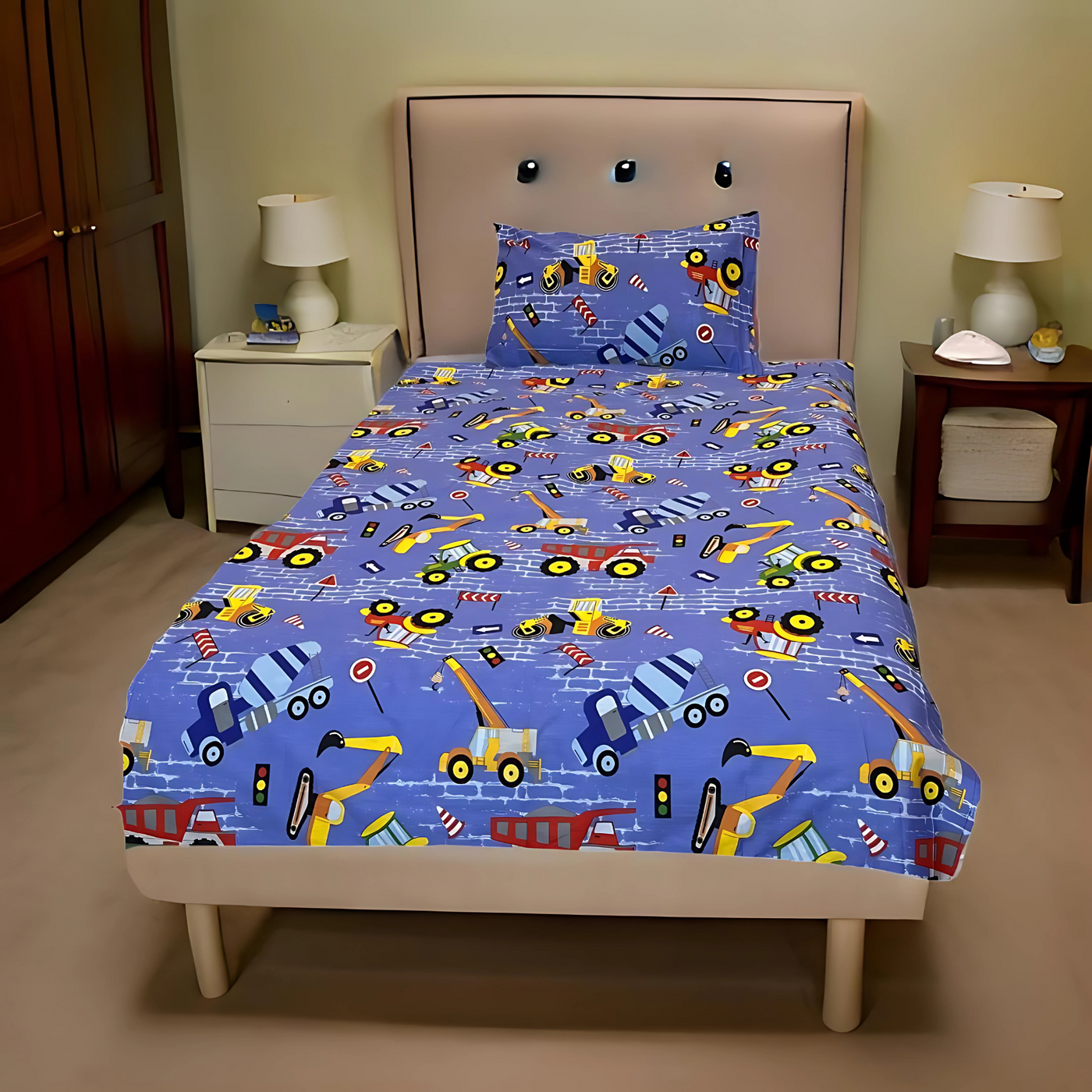 TRACTOR TRUCK - Kids BEDSHEET SET