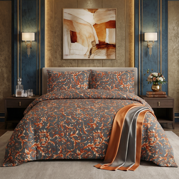 HAMPTON BEDSHEET SET - 3 PCS (PREMIUM)