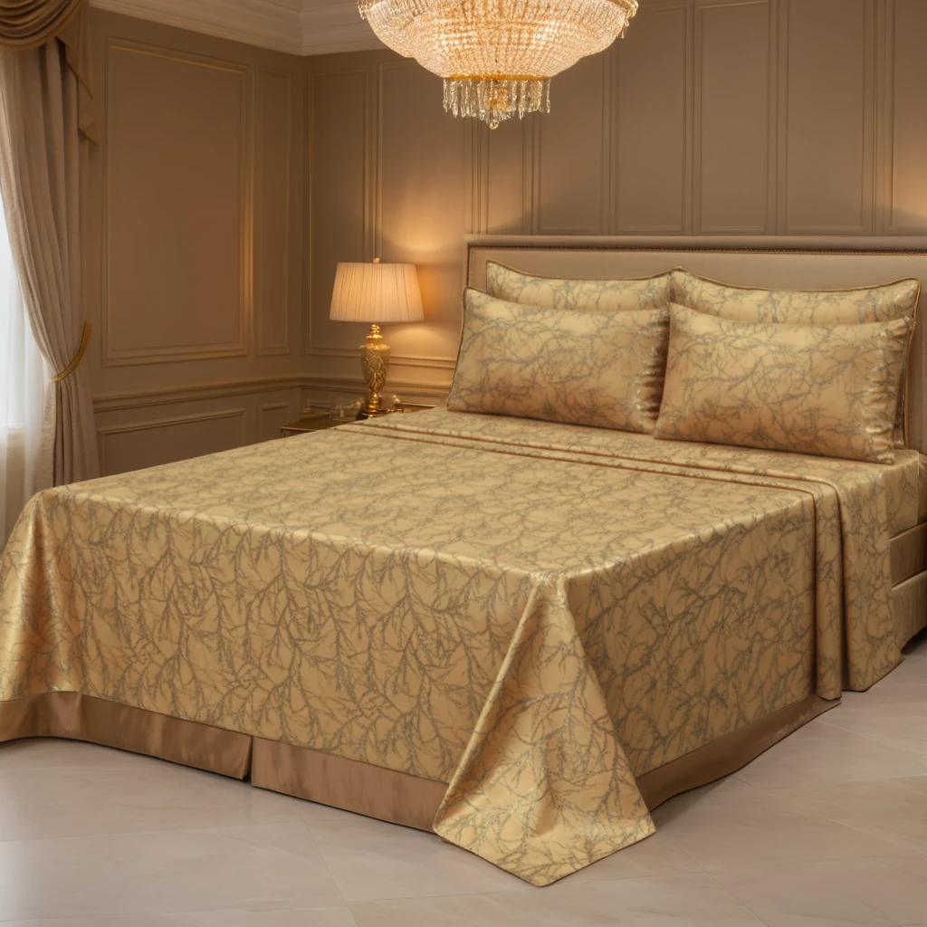 TREE/SKIN VELVET BEDSHEET SET - 5 PCS