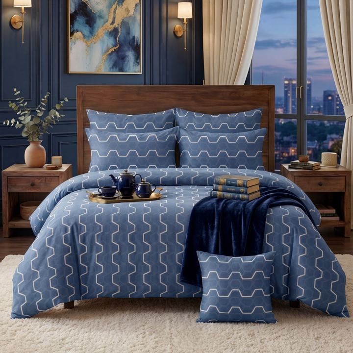 MARVI Winter Comforter set- 7 pcs