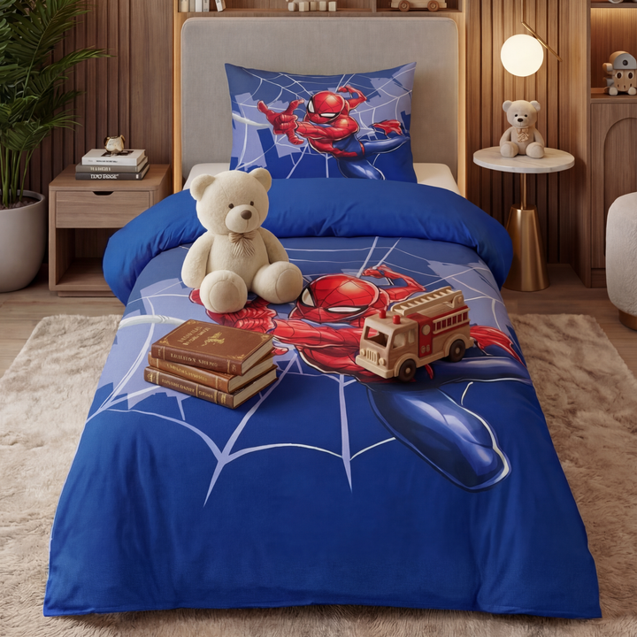 SLINGER SPIDEMAN  -KIDS BEDSHEET SET