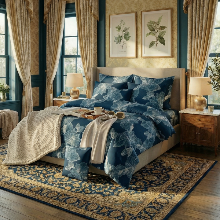 SPUN DUVET COVERS  SET - 8 PCS (PREMIUM)