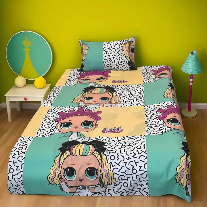 FASHION GIRL - Kids BEDSHEET SET