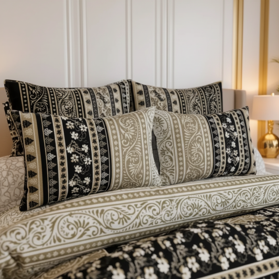 FOURRA Winter Comforter Set- 7 Pcs