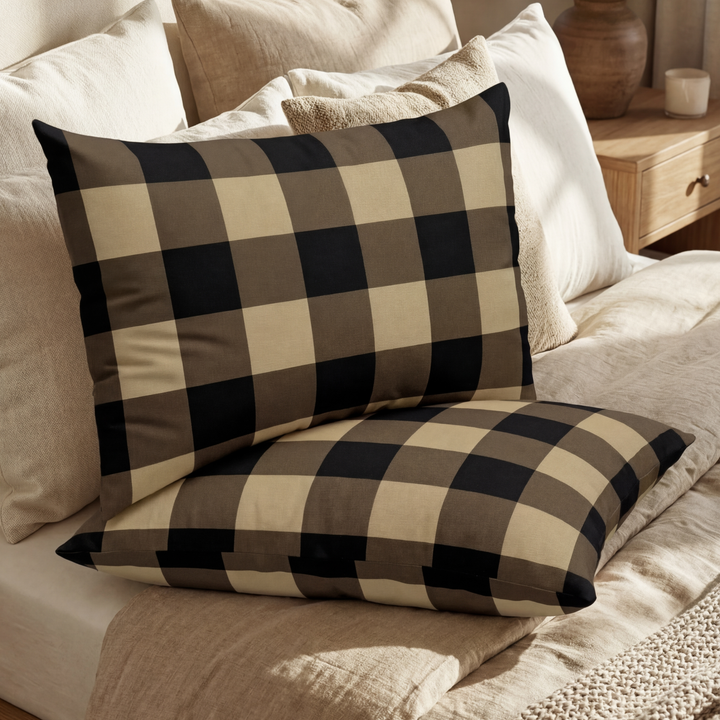 CHESS PILLOW COVERS (PACK OF 2)