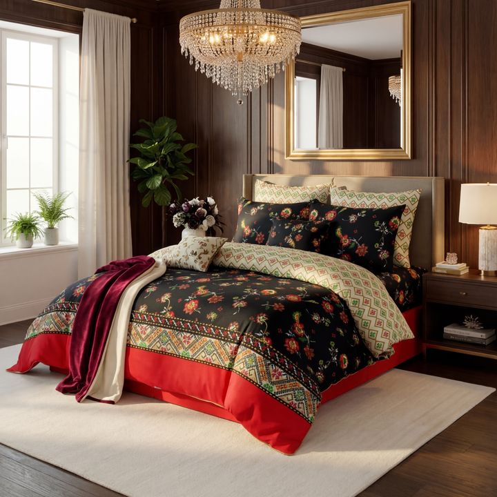 RIGA DUVET COVERS  SET - 8 PCS (PREMIUM)