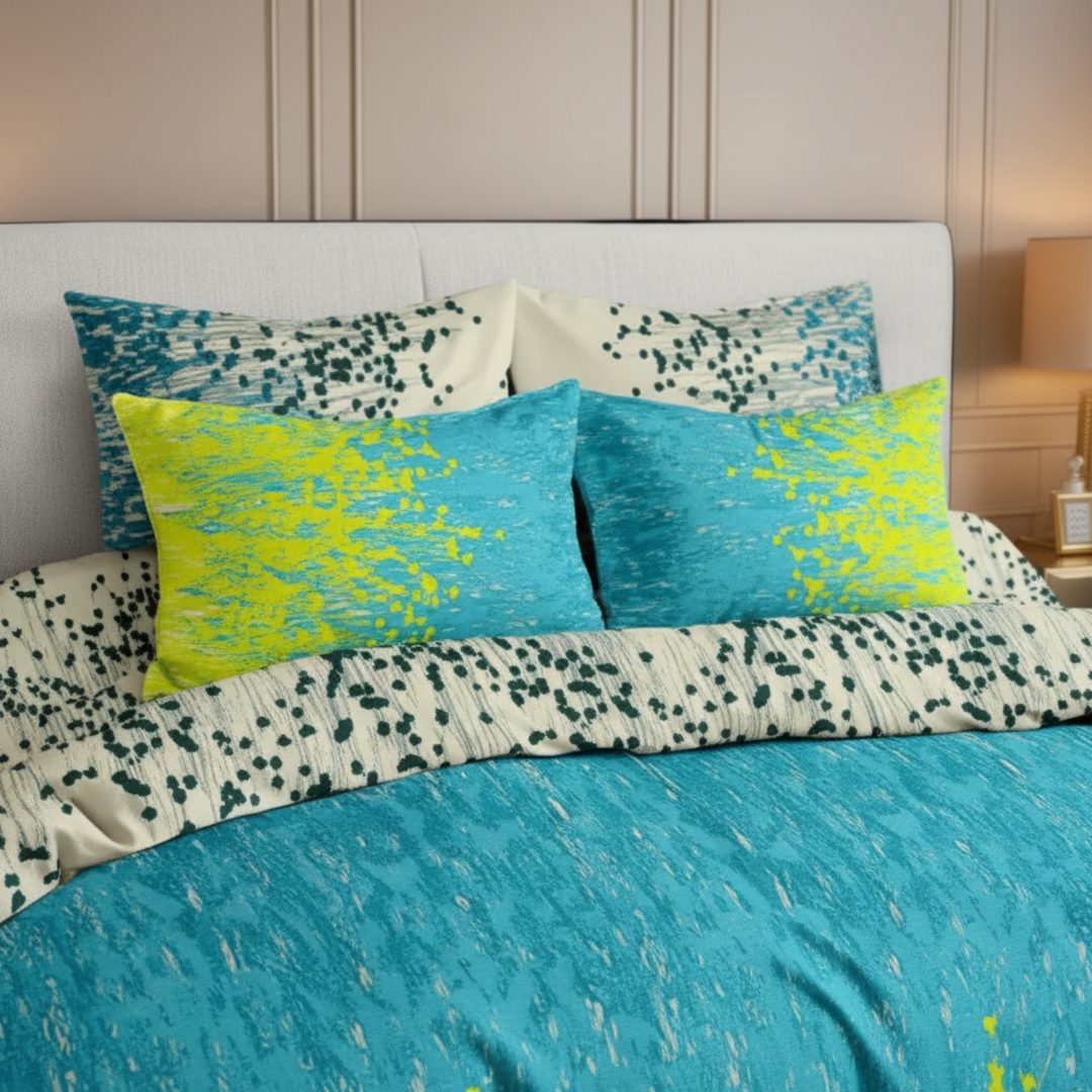 SLIME Winter Comforter Set- 7 Pcs