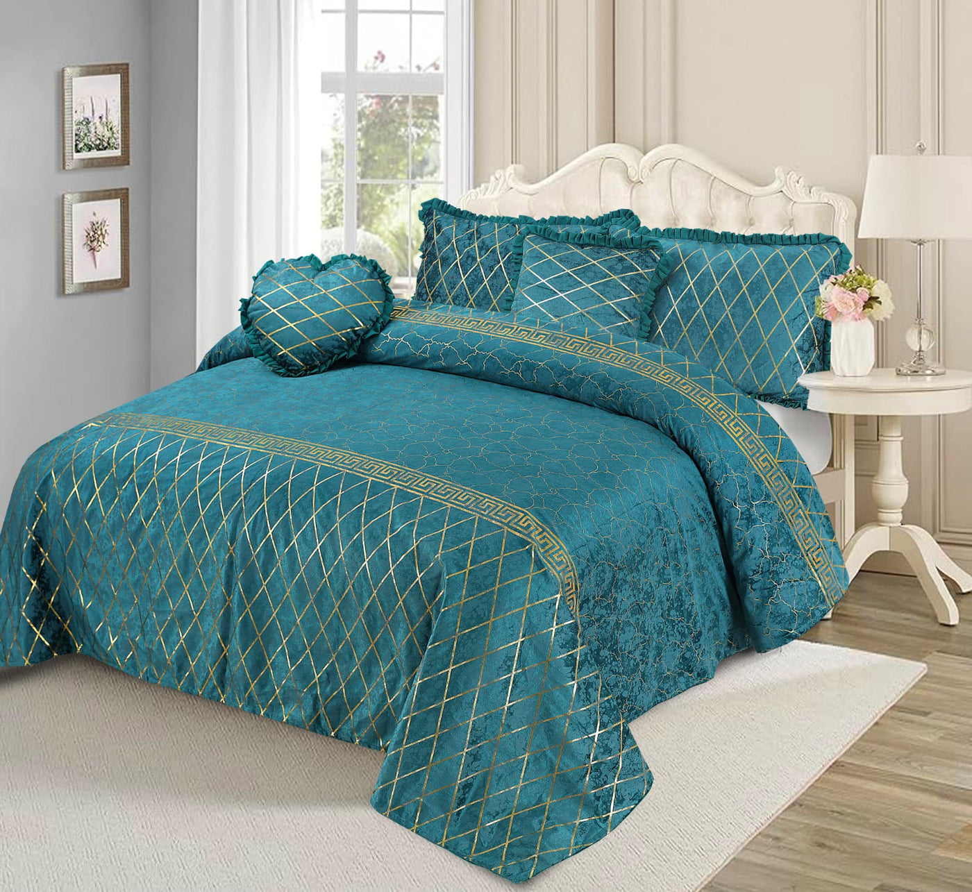 RIVENA BEDSHEET SET - 5 PCS