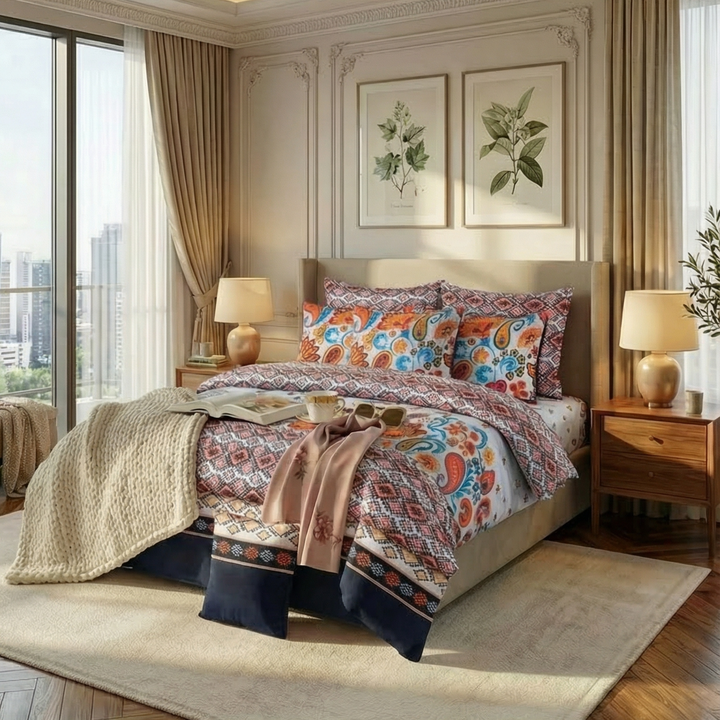 SOFIA DUVET COVERS  SET - 8 PCS (PREMIUM)