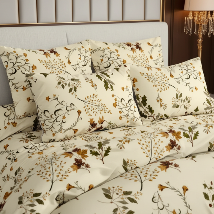 DEWDROP Winter Comforter Set- 7 Pcs