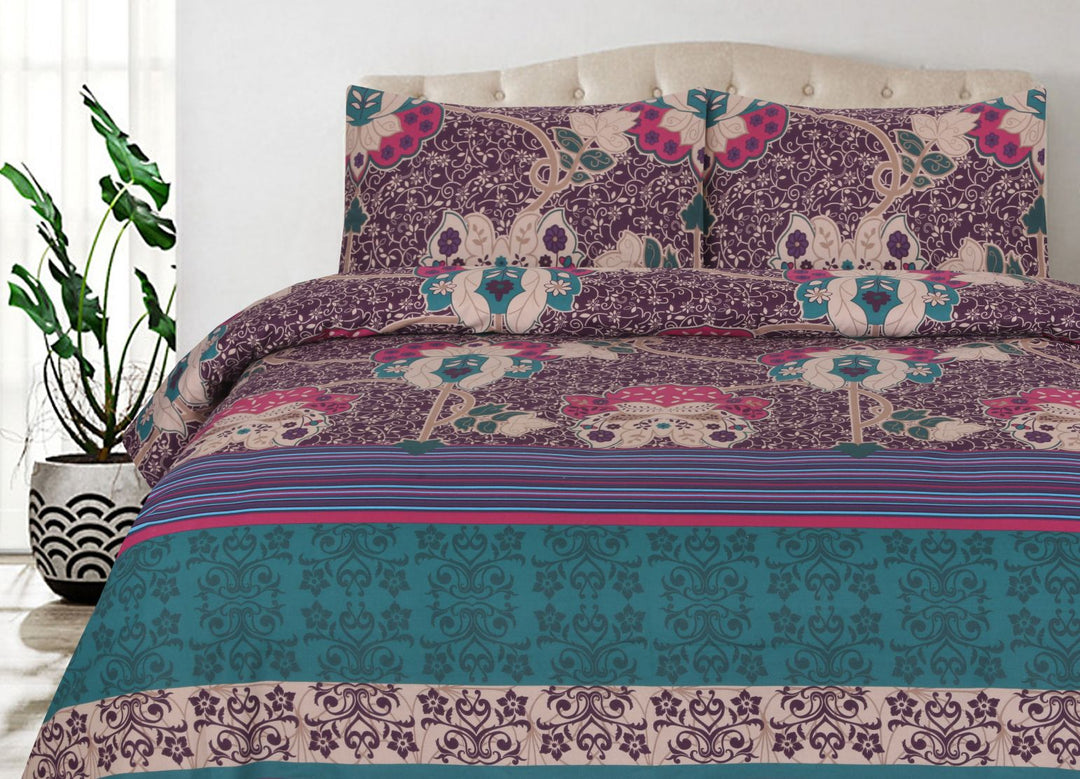 HEATHER BEDSHEET SET - 3 PCS (PREMIUM)