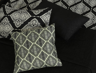 BLACK DIVINE SUMMER COMFORTER set - 8 pcs