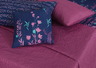 BAXTER PURPLE SUMMER COMFORTER set - 8 pcs