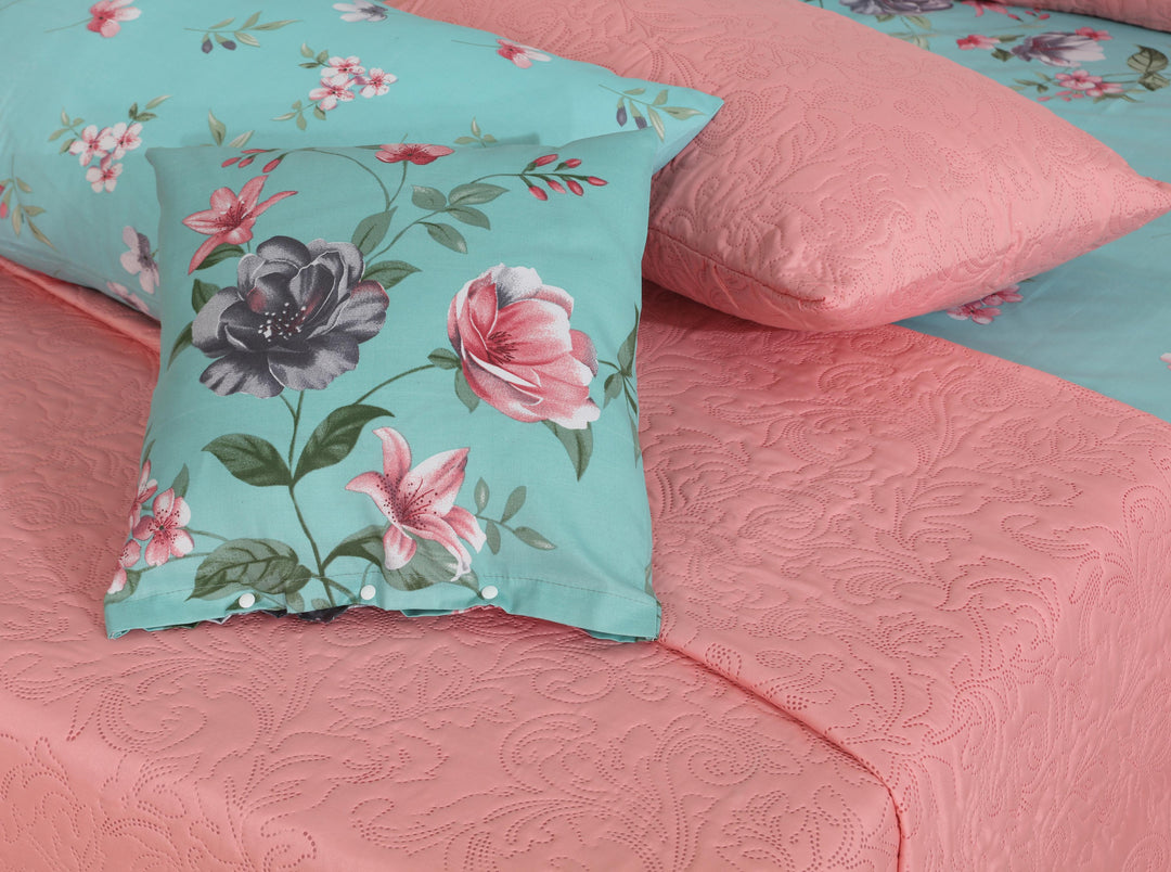 PINK BLAST Comforter Set- 8 Pcs