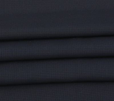 NAVY MAX SUITING - (WASH AND WEAR)