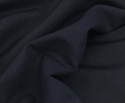 NAVY MAX SUITING - (WASH AND WEAR)