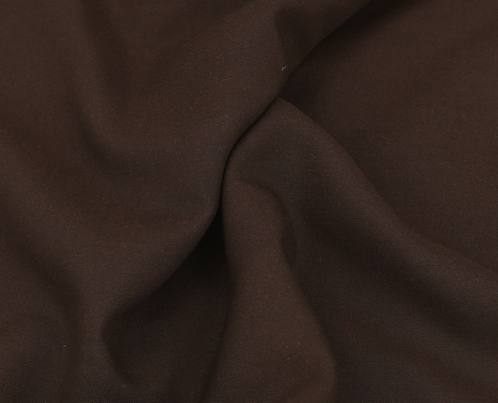 CHOCO BROWN TARGET SUITING - (WASH AND WEAR)