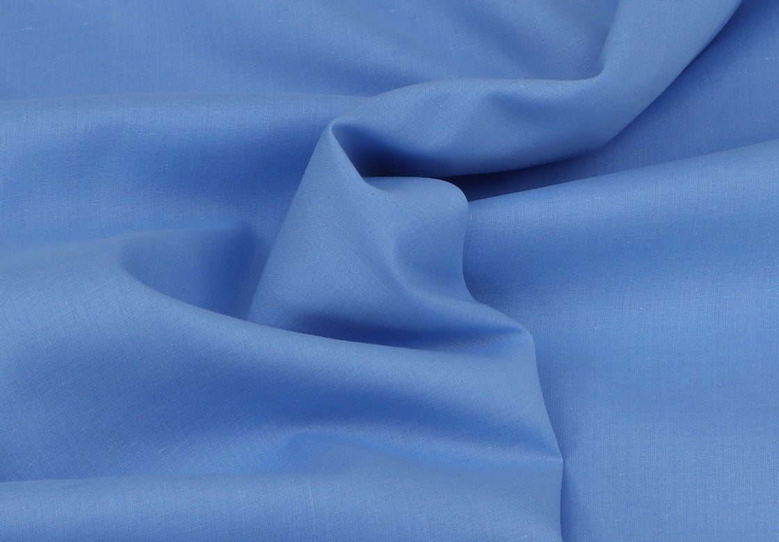 SKY BLUE SWISS - (COTTON)