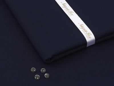 NAVY SWISS - (COTTON)