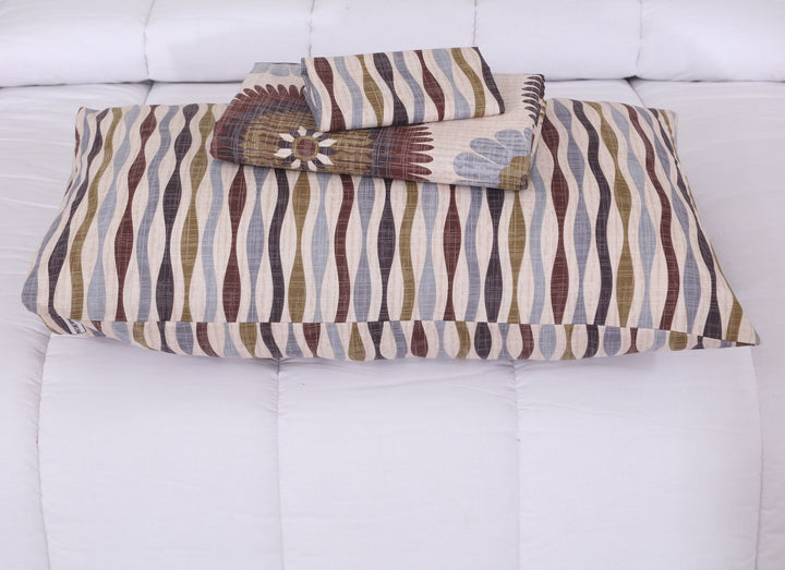 WHIT BEDSHEET SET - 3 PCS (PREMIUM)