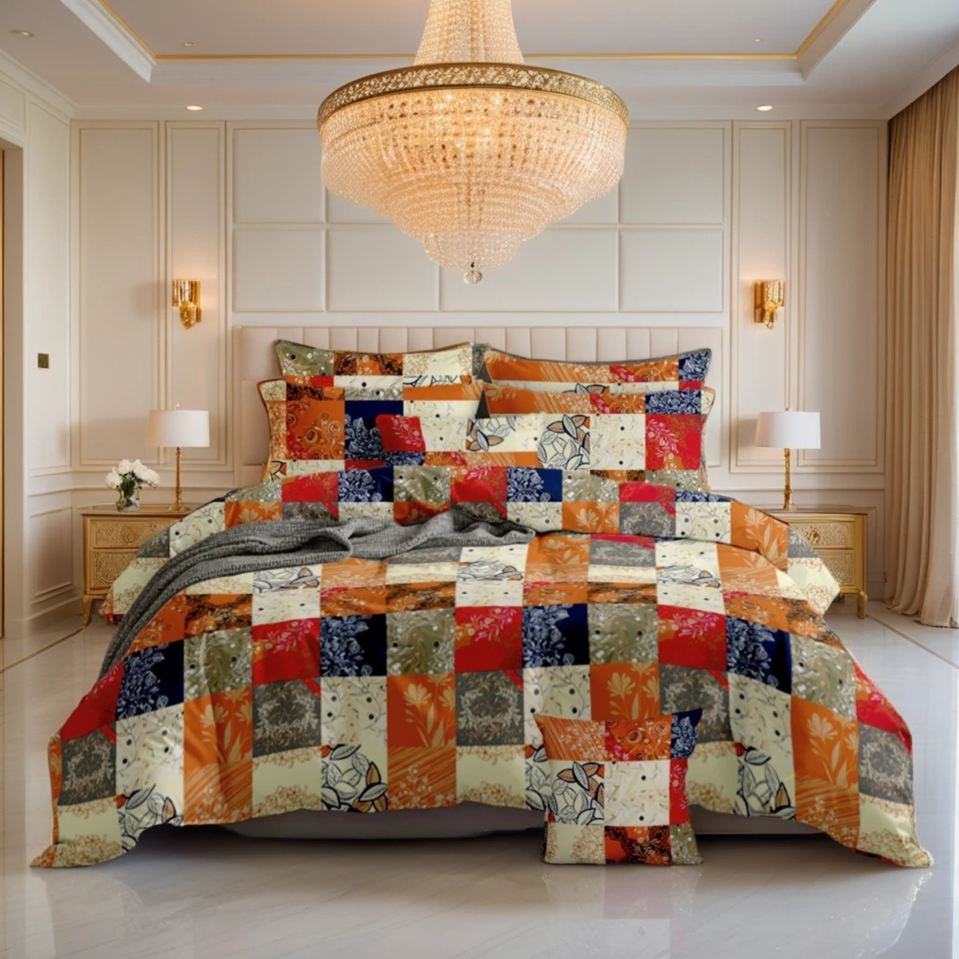 AMEL DUVET COVERS  SET - 8 PCS (PREMIUM)