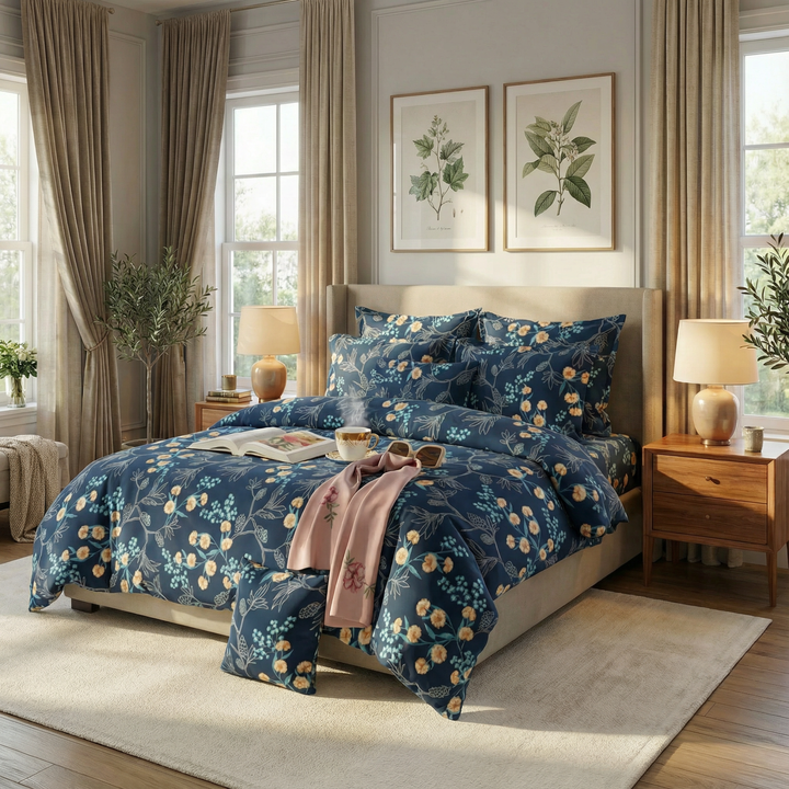 CHINTZ DUVET SET COVERS - 8 PCS (PREMIUM)