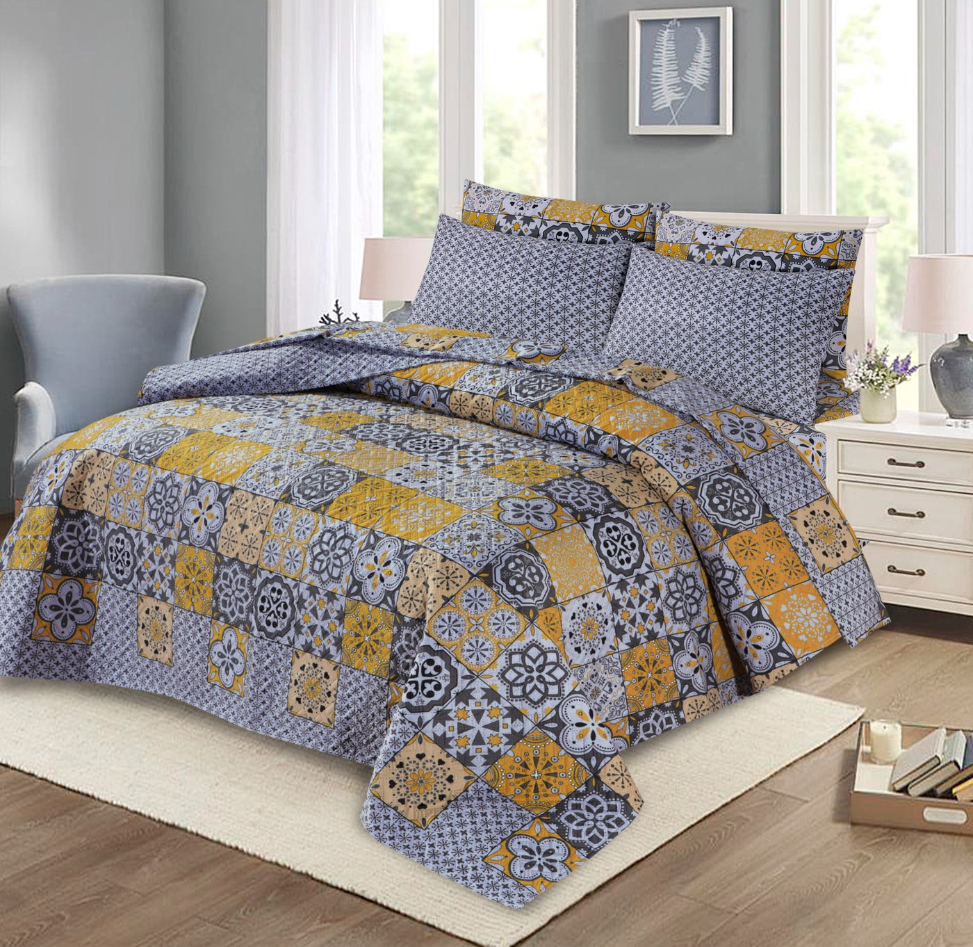 Victo COMFORTER SET- 6 PCS (PREMIUM)