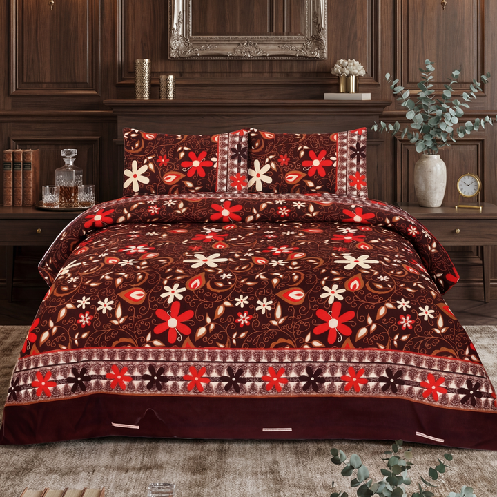 TAWNY BEDSHEET SET - 3 PCS (PREMIUM)