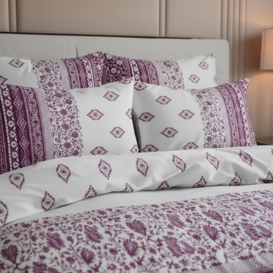 BURJ Winter Comforter Set- 7 Pcs