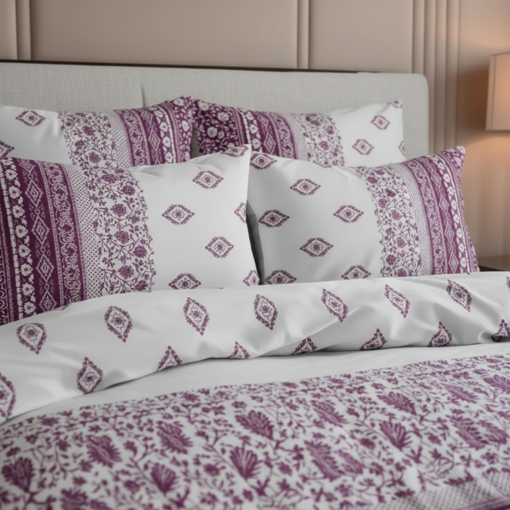 BURJ Winter Comforter Set- 7 Pcs