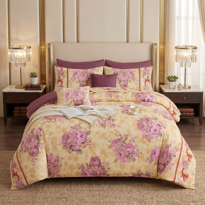 SYDNEY Comforter Set- 8 Pcs