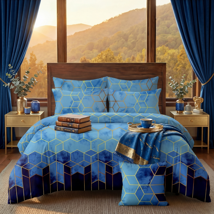 SkyWhisper Winter Comforter Set- 7 Pcs