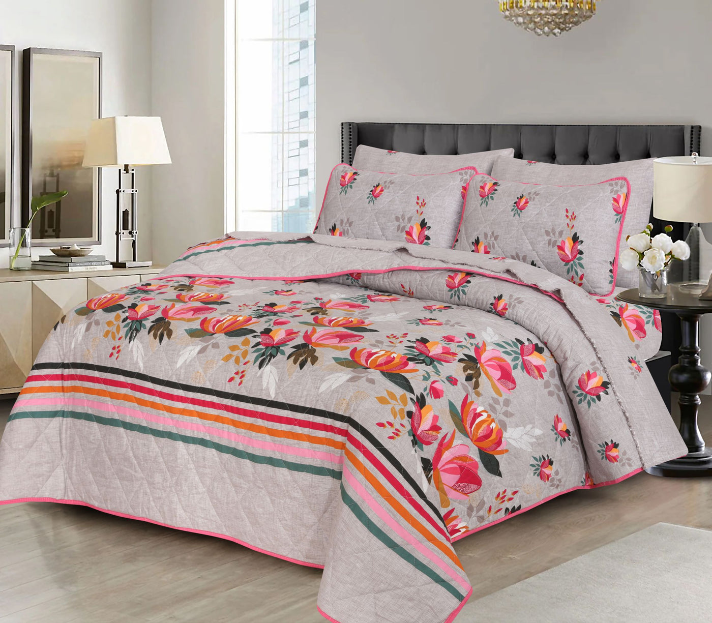 MAND WINTER COMFORTER SET- 6 PCS (PREMIUM)