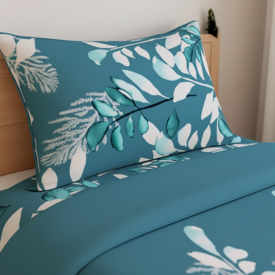 BLUE ZURIC SINGLE BEDSHEET SET