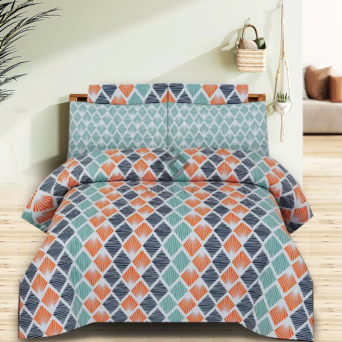 CALI SUMMER COMFORTER SET- 7 PC