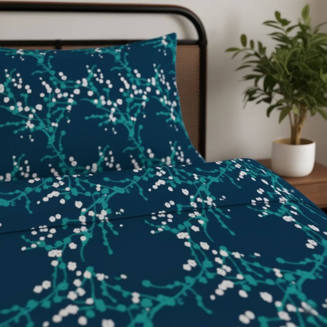 MOCHA SINGLE BEDSHEET SET