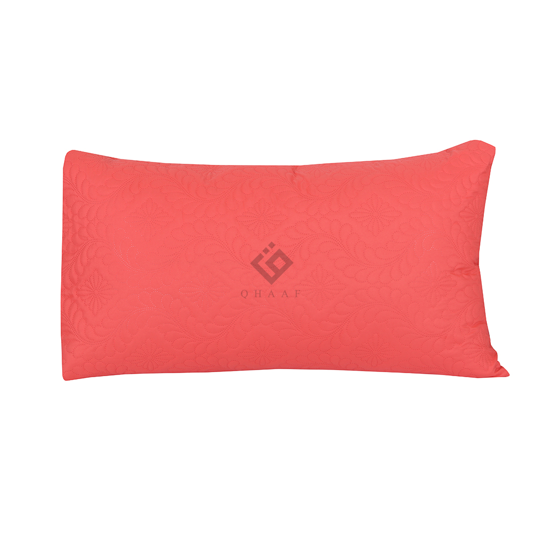 D.PINK QUILTED PILLOW COVERS