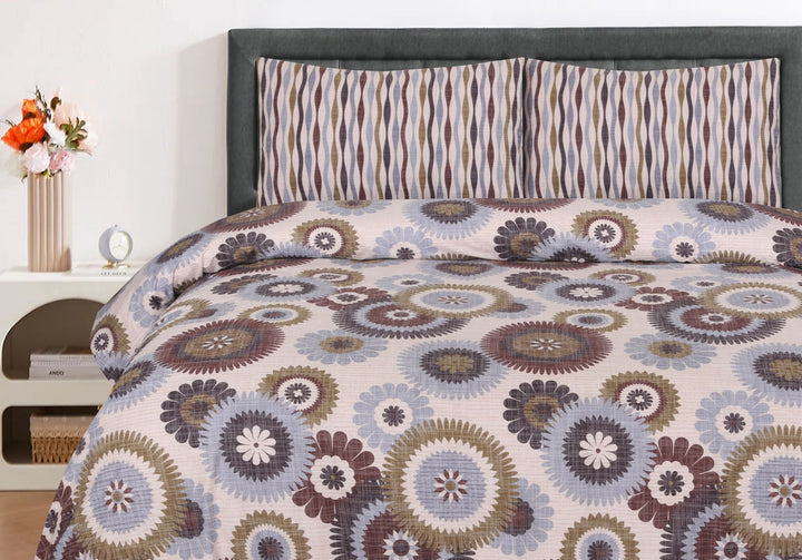 WHIT BEDSHEET SET - 3 PCS (PREMIUM)