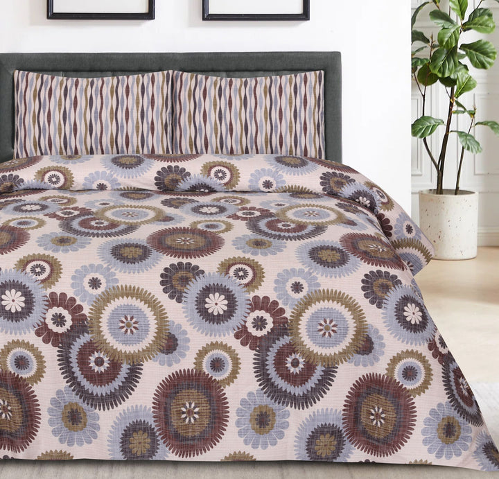 WHIT BEDSHEET SET - 3 PCS (PREMIUM)